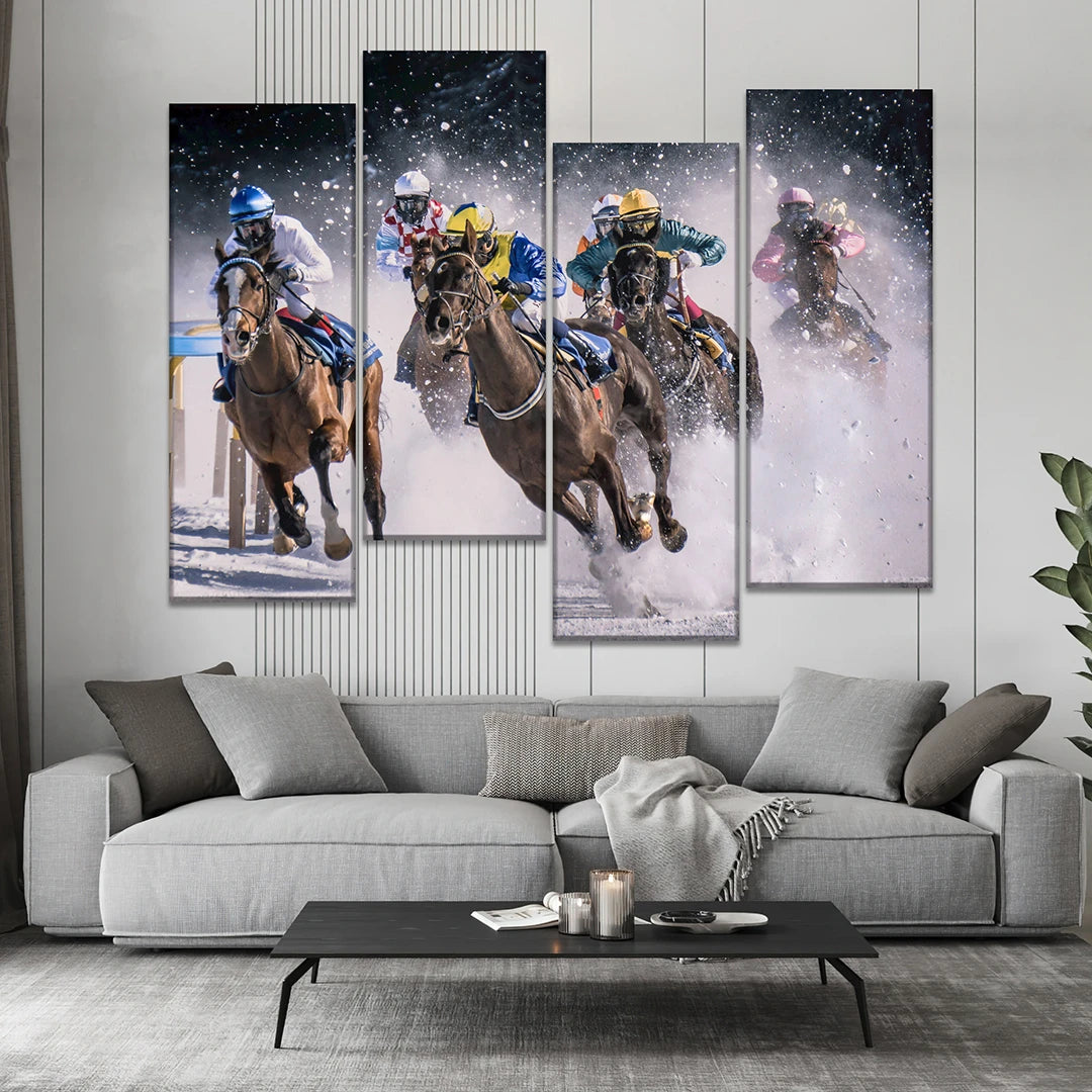 Personalisierte Geteilte Leinwanddrucke, 4-teilig, 102 x 120 cm