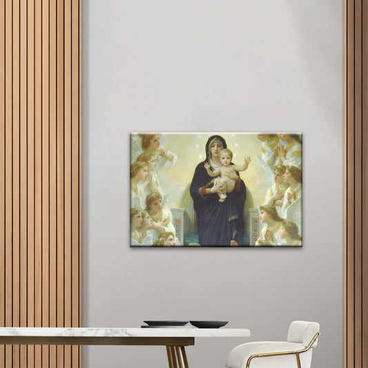 Impressions sur toile de Jésus, Notre-Dame des Anges, peinture religieuse chrétienne