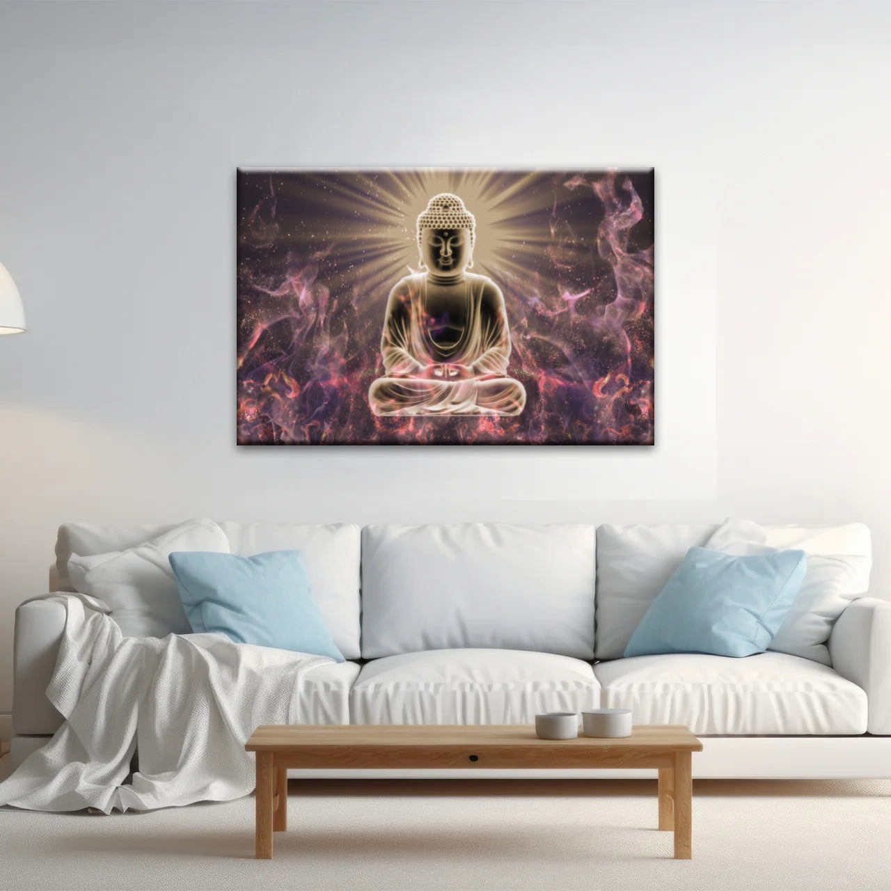 Bouddha assis en méditation Décoration murale Bouddha assis en méditation Décoration murale