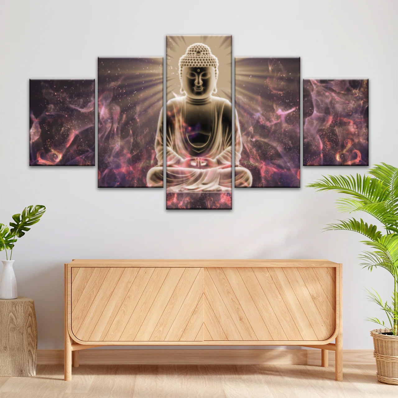 Bouddha assis en méditation Décoration murale Bouddha assis en méditation Décoration murale