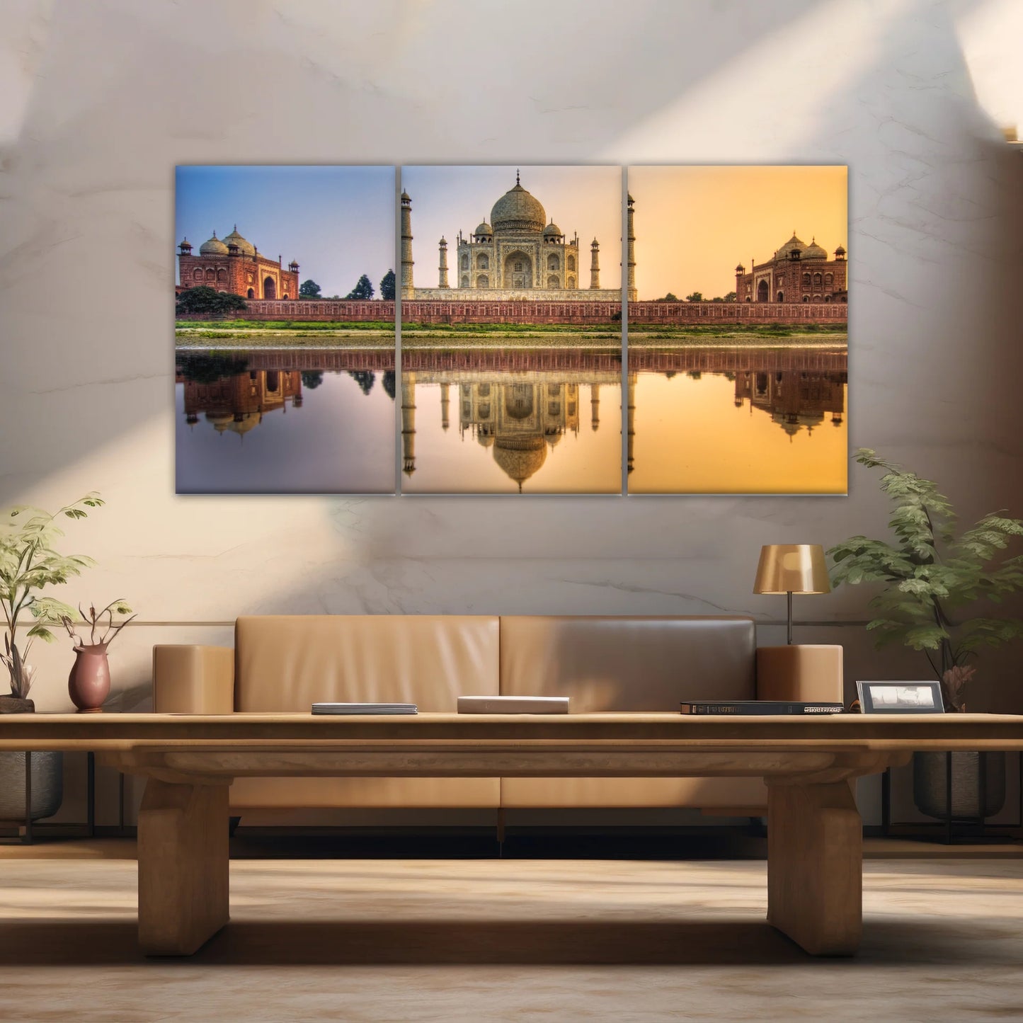 Taj Mahal in Indien in der Abenddämmerung Hinduismus Wandkunst