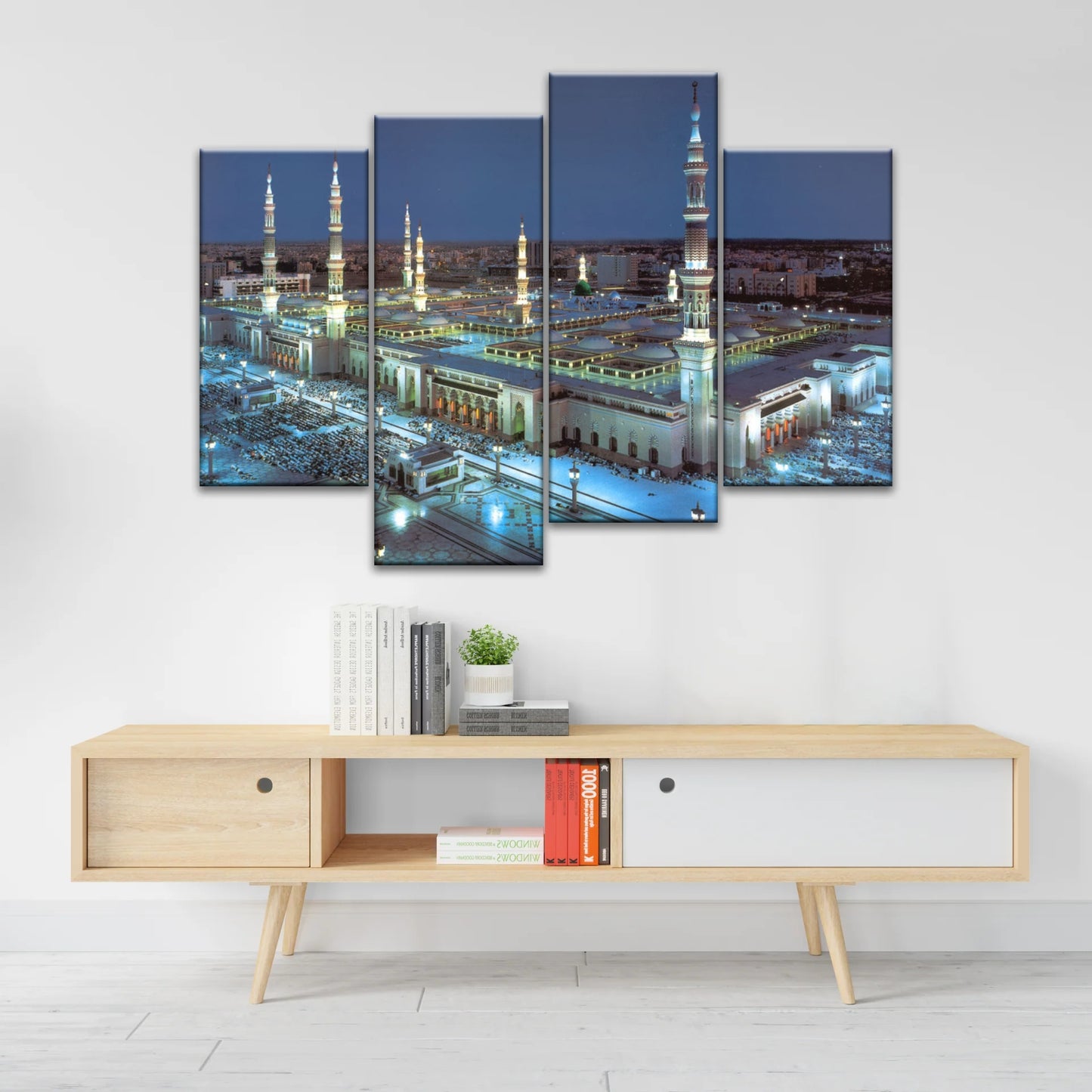 Die schönsten Moscheen der Welt - Masjid Al Nabawi in Medinah, Saudi-Arabien, islamisches Dekor