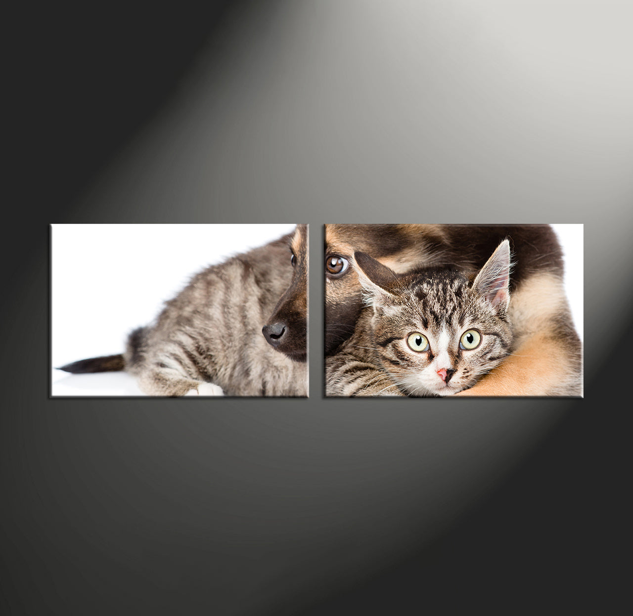 Leinwand Personalisiert 2-teilige Rahmen Querformat