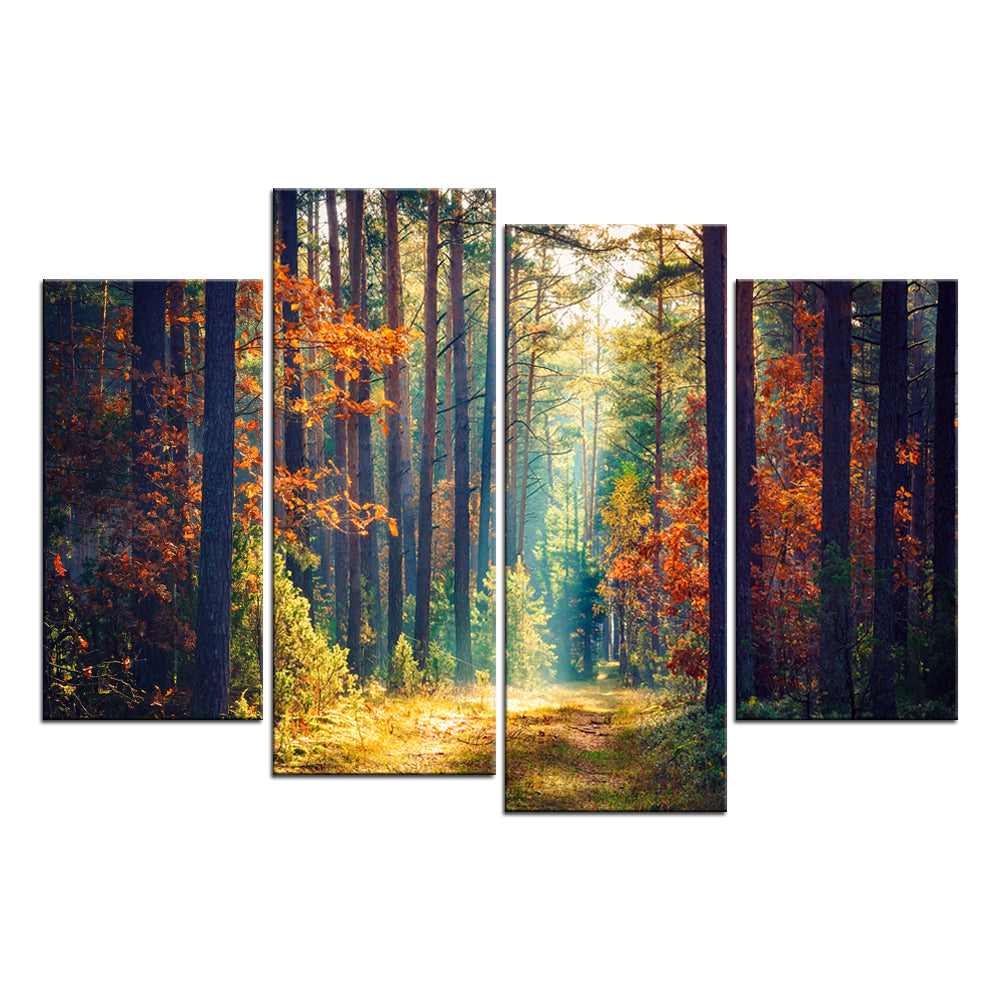 Custom 4 Piece Split Canvas Prints