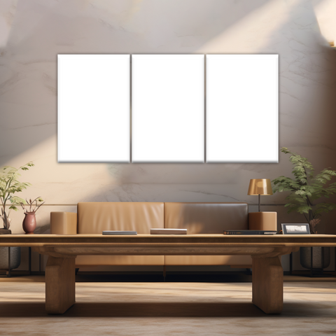 3 Panel Canvas Wall Art Livingroom