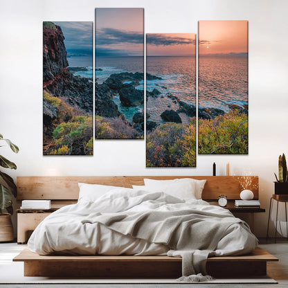 Personalisierte Geteilte Leinwanddrucke, 4-teilig, 102 x 120 cm