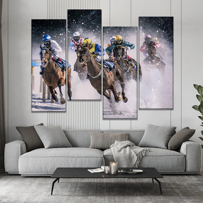 Personalisierte Geteilte Leinwanddrucke, 4-teilig, 102 x 120 cm