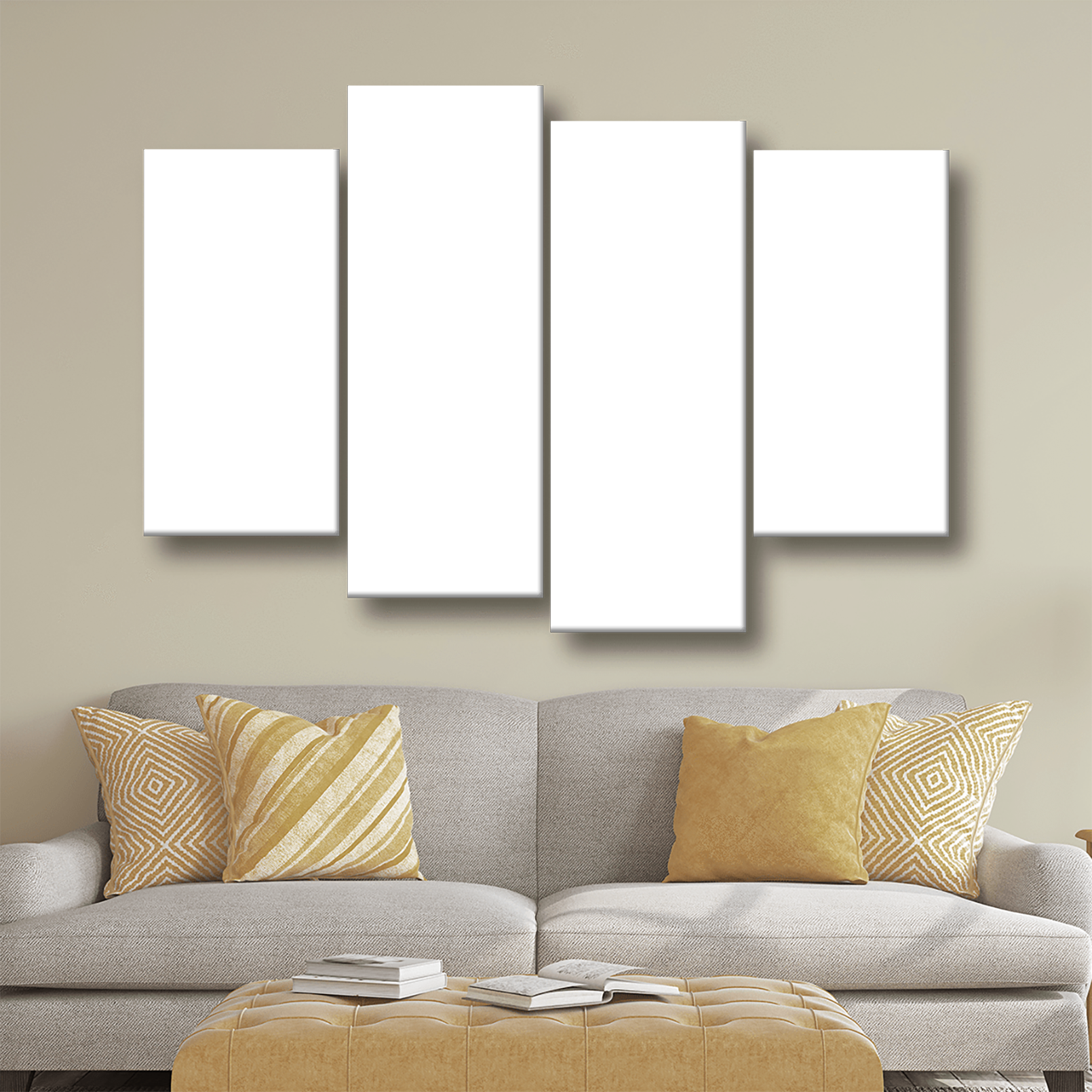 Custom Photo Canvas Prints 4 Piece