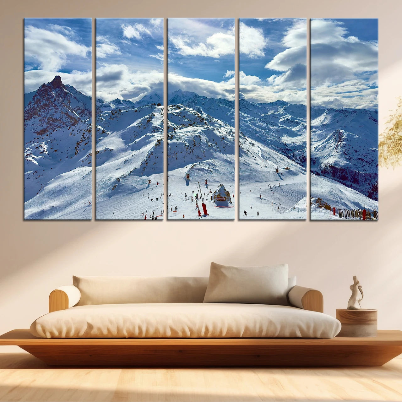 Leinwand Personalisiert 5-teiliges Leinwandbild 80 x 150 cm (extragroß)