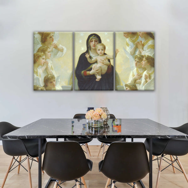 Religiöse christliche Unsere Liebe Frau von den Engeln Jesus Leinwanddrucke