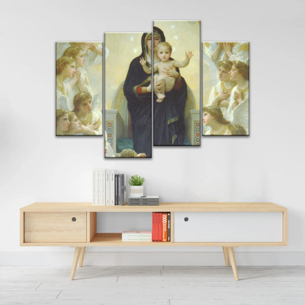 Religiöse christliche Unsere Liebe Frau von den Engeln Jesus Leinwanddrucke