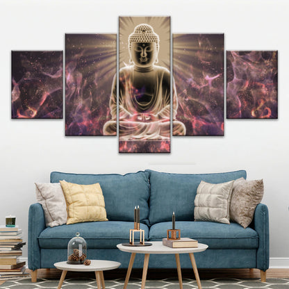 Bouddha assis en méditation Décoration murale Bouddha assis en méditation Décoration murale