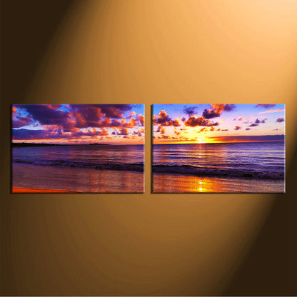 Leinwand Personalisiert​ 2-teilige Rahmen Querformat