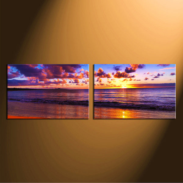 Custom Split Canvas Prints 2 Piece Frames Landscape