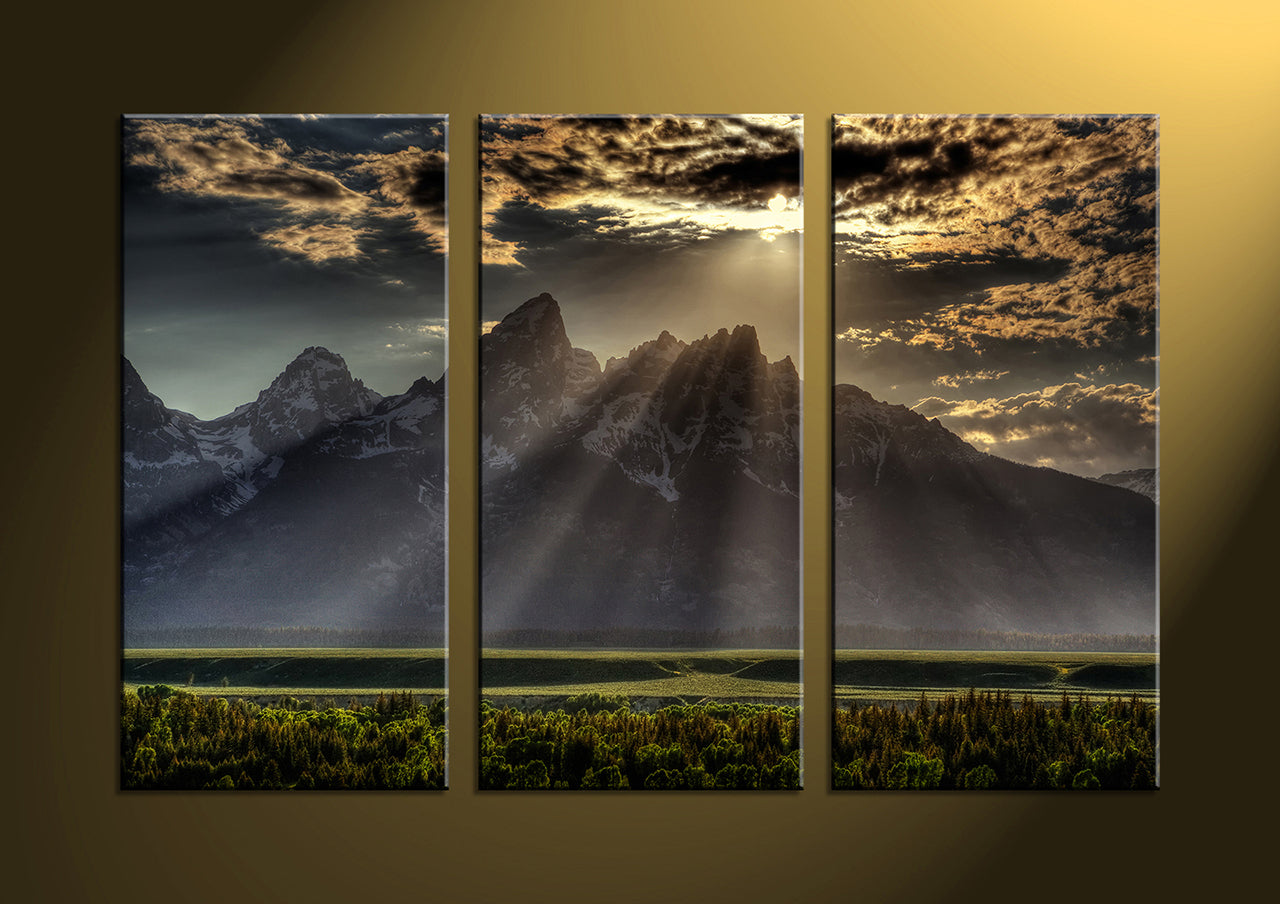 Custom 3 Split Canvas Prints