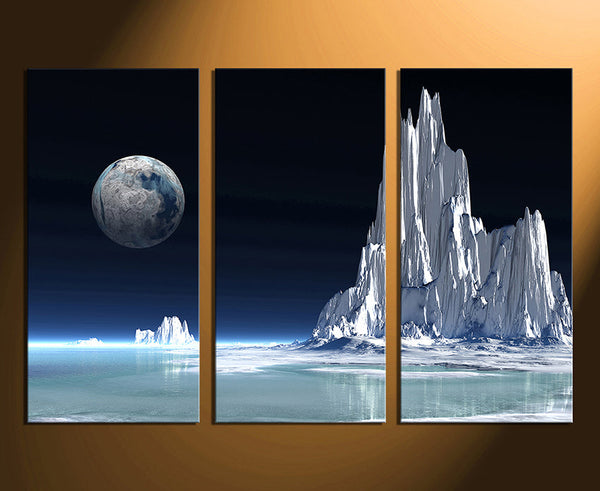 Personalisierte 3-teilige Collage Leinwand Drucke 