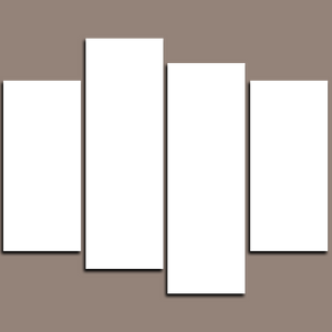 Custom Split Canvas Prints 4 Panels Canvas Frames 39x47"(99x120cm)